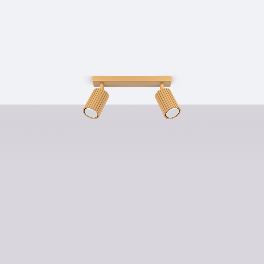 Brilagi - LED bodové svietidlo CRESTO 2xGU10/10W/230V zlaté