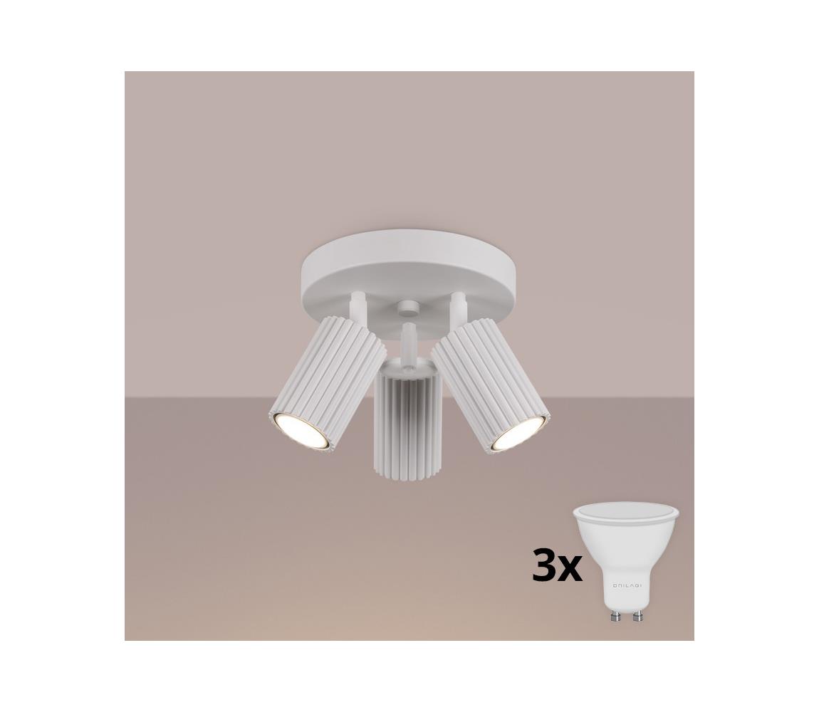 Brilagi - LED bodové svietidlo CRESTO 3xGU10/10W/230V biela BR.1544