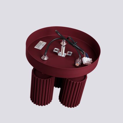 Brilagi - LED bodové svietidlo CRESTO 3xGU10/10W/230V bordové