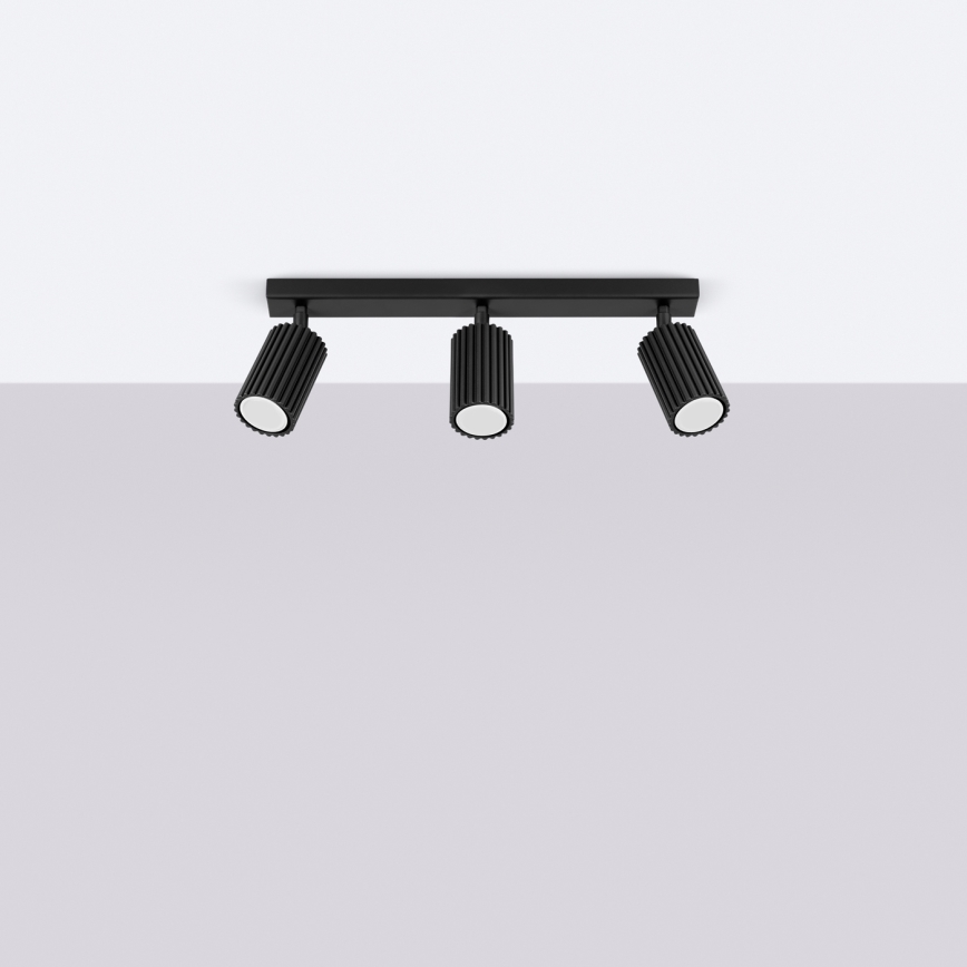 Brilagi - LED bodové svietidlo CRESTO 3xGU10/10W/230V čierna