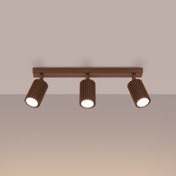 Brilagi - LED Bodové svietidlo CRESTO 3xGU10/10W/230V hnedé