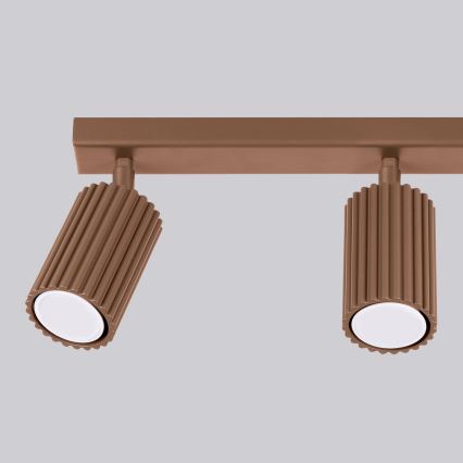 Brilagi - LED Bodové svietidlo CRESTO 3xGU10/10W/230V hnedé