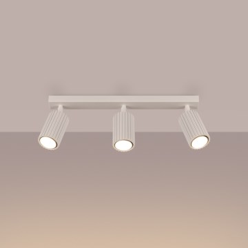 Brilagi - LED bodové svietidlo CRESTO 3xGU10/10W/230V krémové