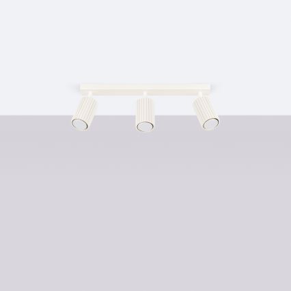 Brilagi - LED bodové svietidlo CRESTO 3xGU10/10W/230V krémové