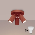 BRILAGI - LED Bodové svietidlo CRESTO 3xGU10/10W/230V oranžová