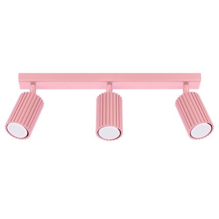 Brilagi - LED bodové svietidlo CRESTO 3xGU10/10W/230V ružové