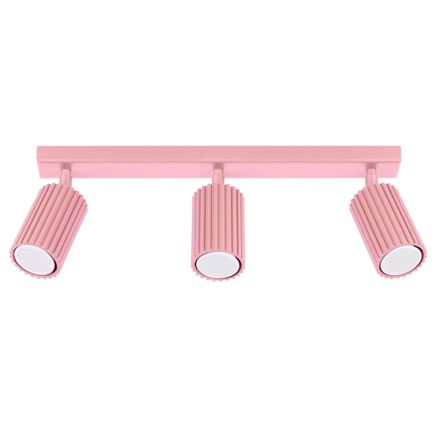 Brilagi - LED bodové svietidlo CRESTO 3xGU10/10W/230V ružové