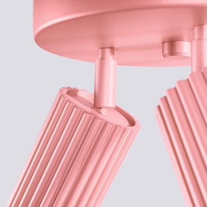 Brilagi - LED bodové svietidlo CRESTO 3xGU10/10W/230V ružové