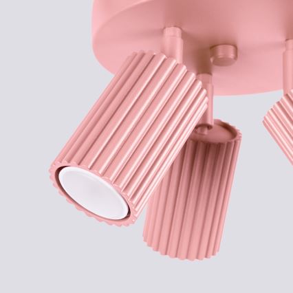 Brilagi - LED bodové svietidlo CRESTO 3xGU10/10W/230V ružové