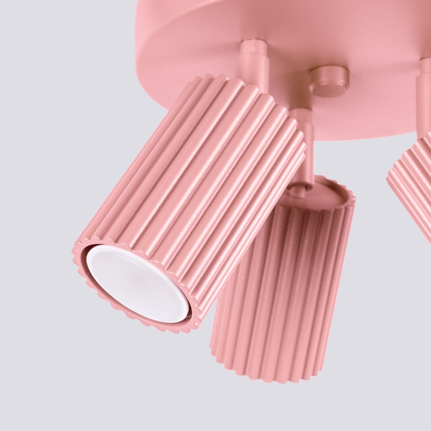 Brilagi - LED bodové svietidlo CRESTO 3xGU10/10W/230V ružové