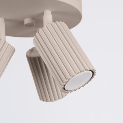 Brilagi - LED bodové svietidlo CRESTO 3xGU10/10W/230V taupe