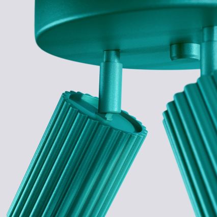 Brilagi - LED bodové svietidlo CRESTO 3xGU10/10W/230V tyrkysové