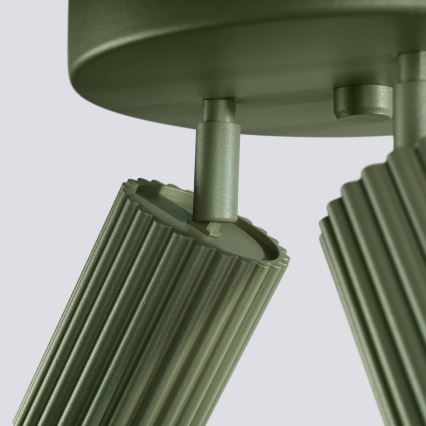 Brilagi - LED bodové svietidlo CRESTO 3xGU10/10W/230V zelené