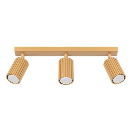 Brilagi - LED bodové svietidlo CRESTO 3xGU10/10W/230V zlaté