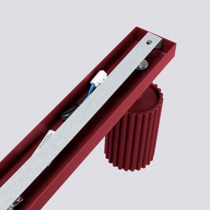 Brilagi - LED bodové svietidlo CRESTO 4xGU10/10W/230V bordová