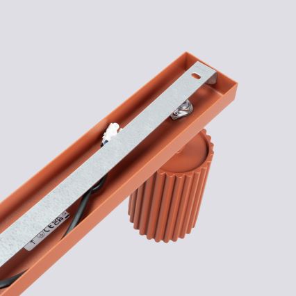 Brilagi - LED bodové svietidlo CRESTO 4xGU10/10W/230V červené