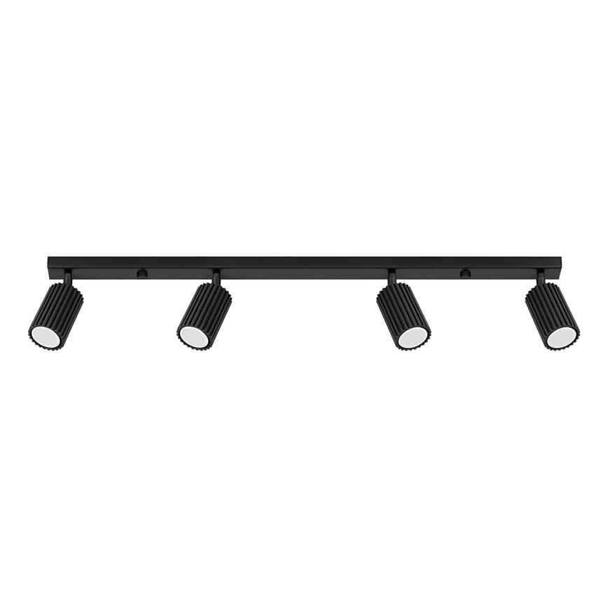 Brilagi - LED bodové svietidlo CRESTO 4xGU10/10W/230V čierna