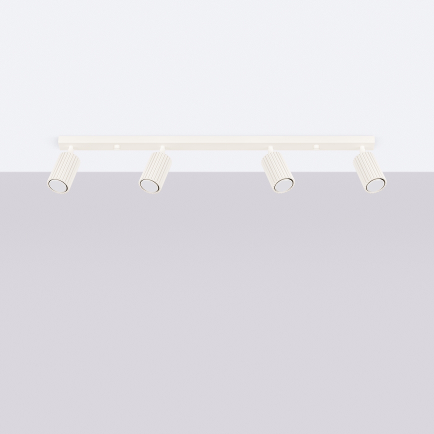 Brilagi - LED bodové svietidlo CRESTO 4xGU10/10W/230V krémové