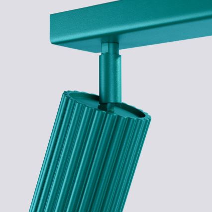 Brilagi - LED bodové svietidlo CRESTO 4xGU10/10W/230V tyrkysové