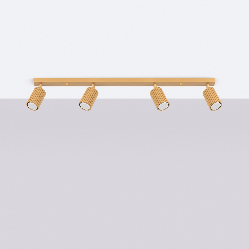 Brilagi - LED bodové svietidlo CRESTO 4xGU10/10W/230V zlaté