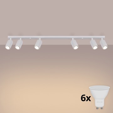 Brilagi - LED bodové svietidlo CRESTO 6xGU10/10W/230V biela