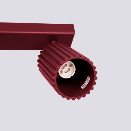 Brilagi - LED bodové svietidlo CRESTO 6xGU10/10W/230V bordové