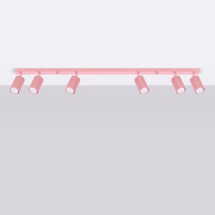 Brilagi - LED Bodové svietidlo CRESTO 6xGU10/10W/230V ružová