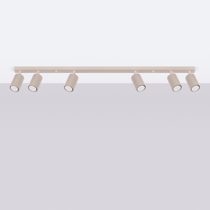 Brilagi - LED bodové svietidlo CRESTO 6xGU10/10W/230V taupe