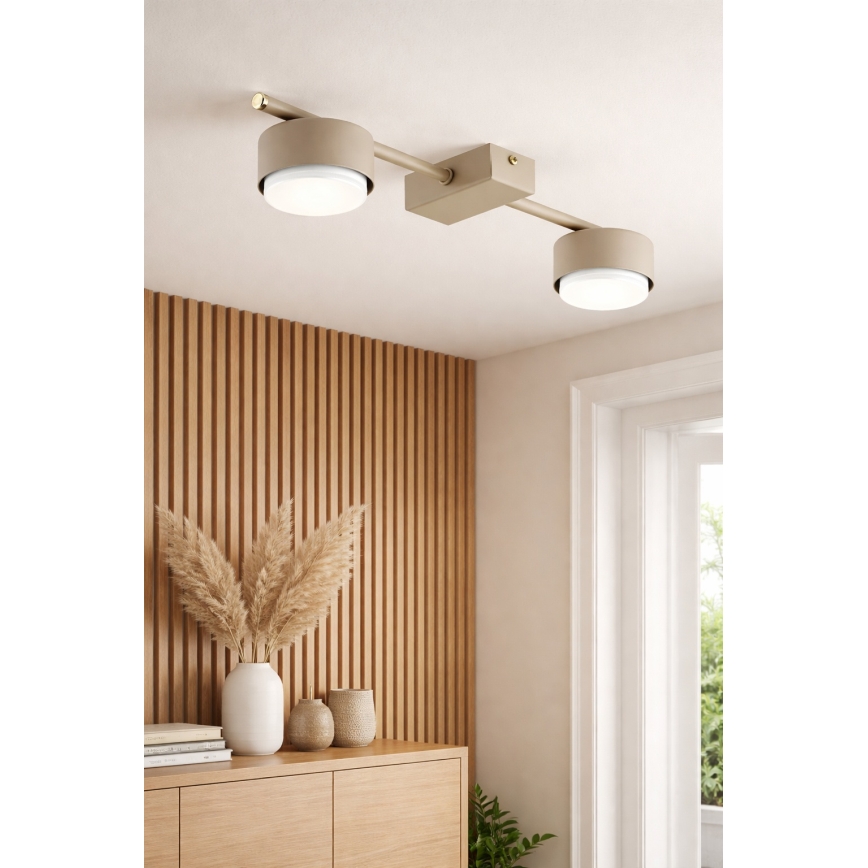 Brilagi - LED bodové svietidlo MONO 2xGX53/30W/230V béžové