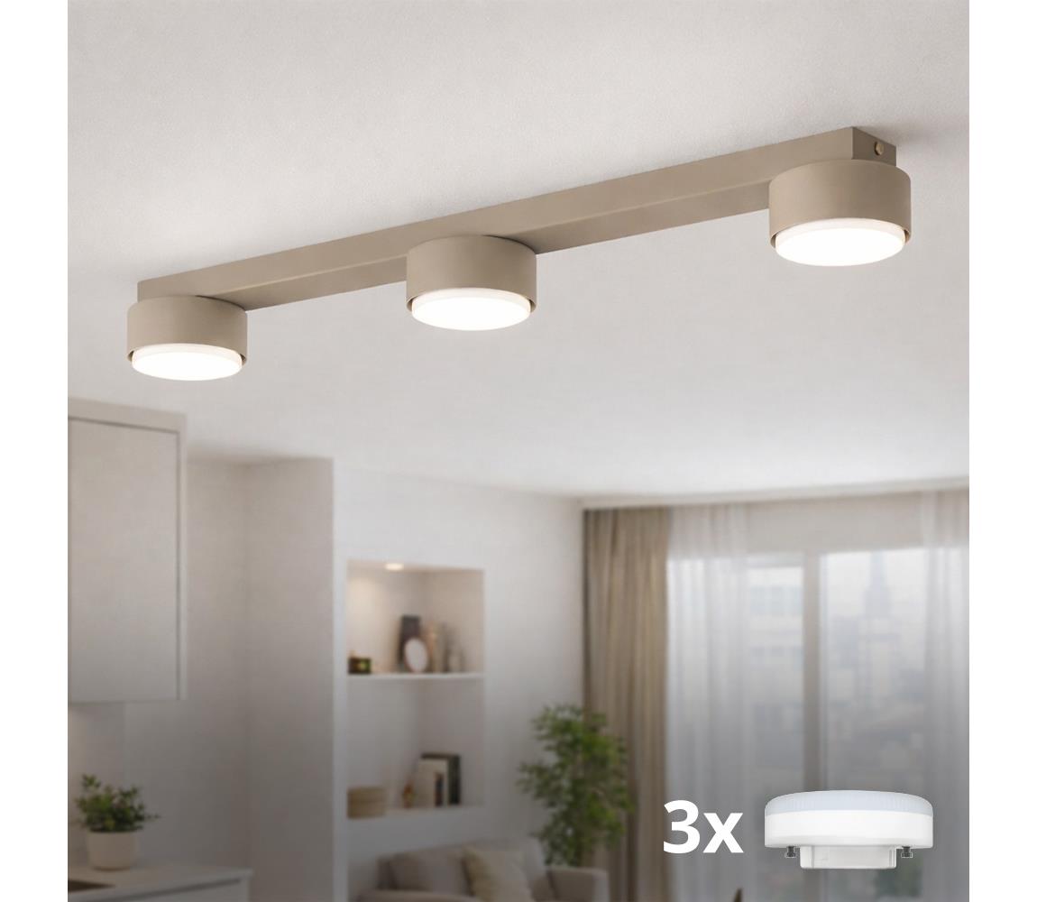 Brilagi - LED bodové svietidlo MONO 3xGX53/30W/230V béžová 90-005B
