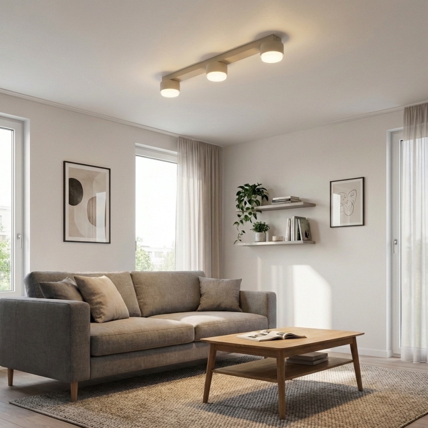Brilagi - LED bodové svietidlo MONO 3xGX53/30W/230V béžová