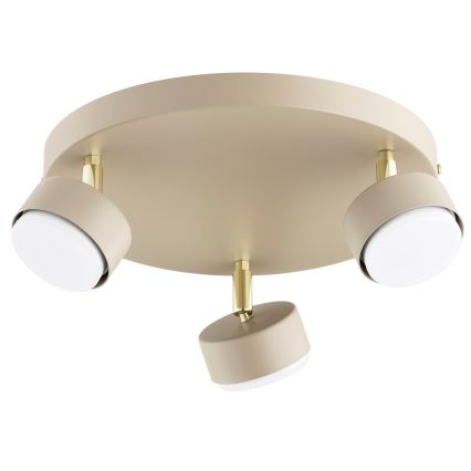 Brilagi - LED Bodové svietidlo MONO 3xGX53/30W/230V béžová/zlatá