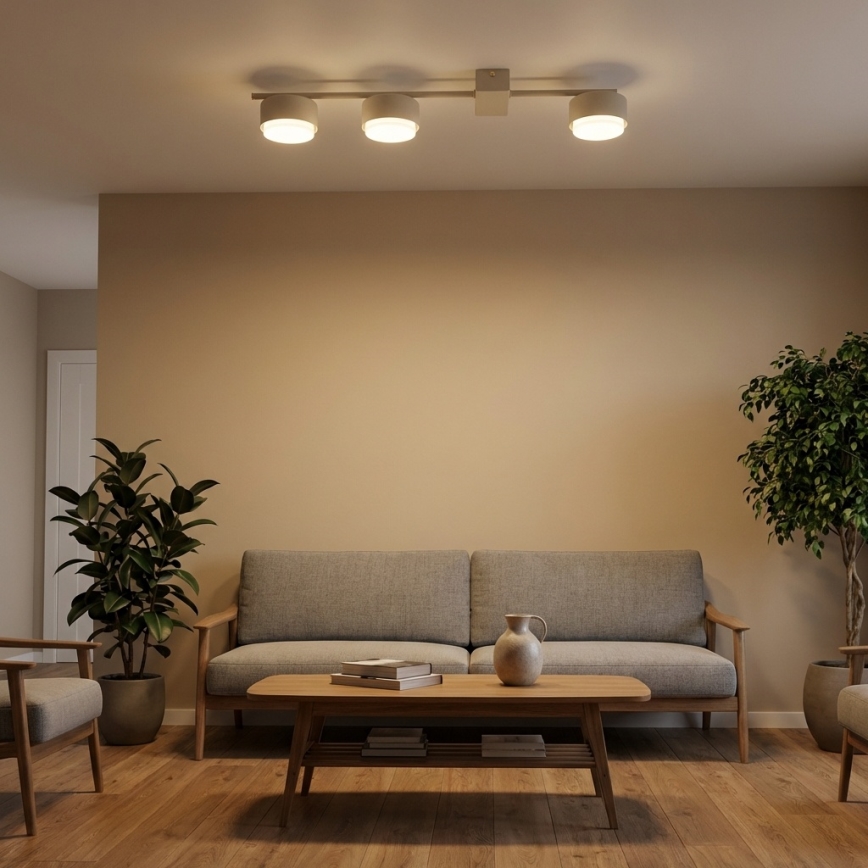 Brilagi - LED bodové svietidlo MONO 3xGX53/30W/230V béžové