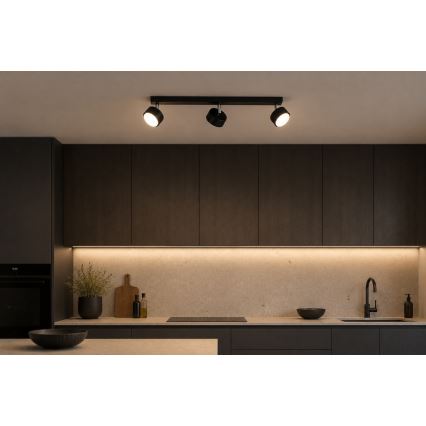 Brilagi - LED bodové svietidlo MONO 3xGX53/30W/230V čierna