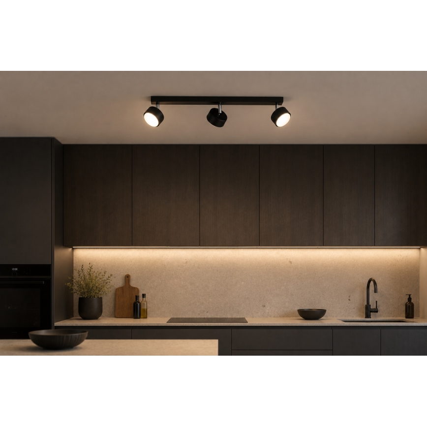 Brilagi - LED bodové svietidlo MONO 3xGX53/30W/230V čierna