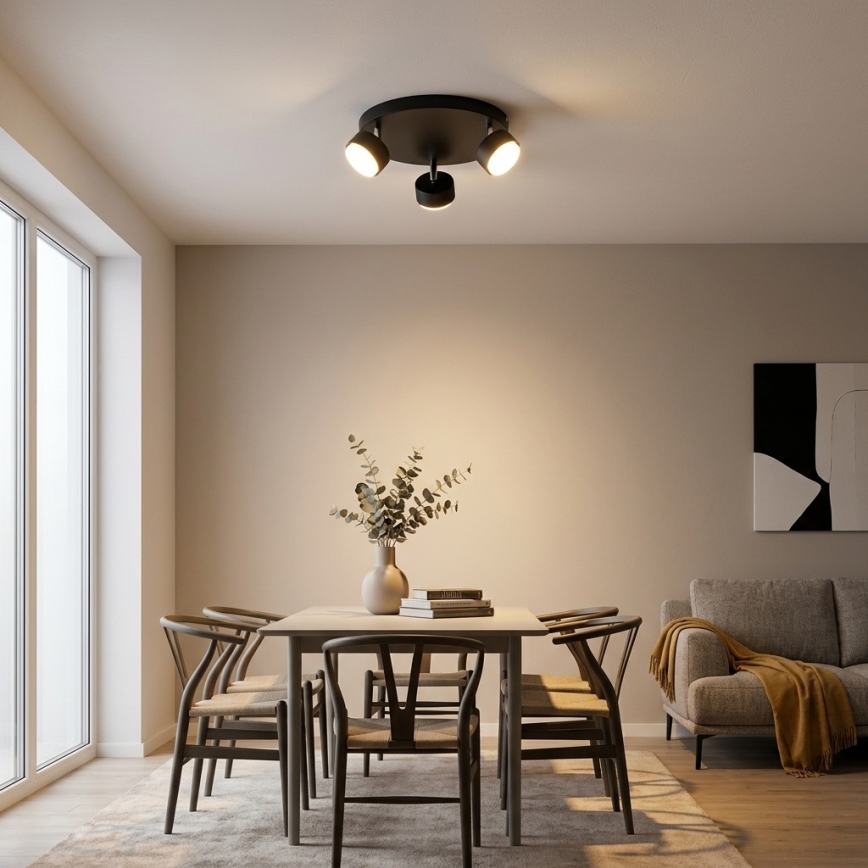 Brilagi - LED bodové svietidlo MONO 3xGX53/30W/230V čierne