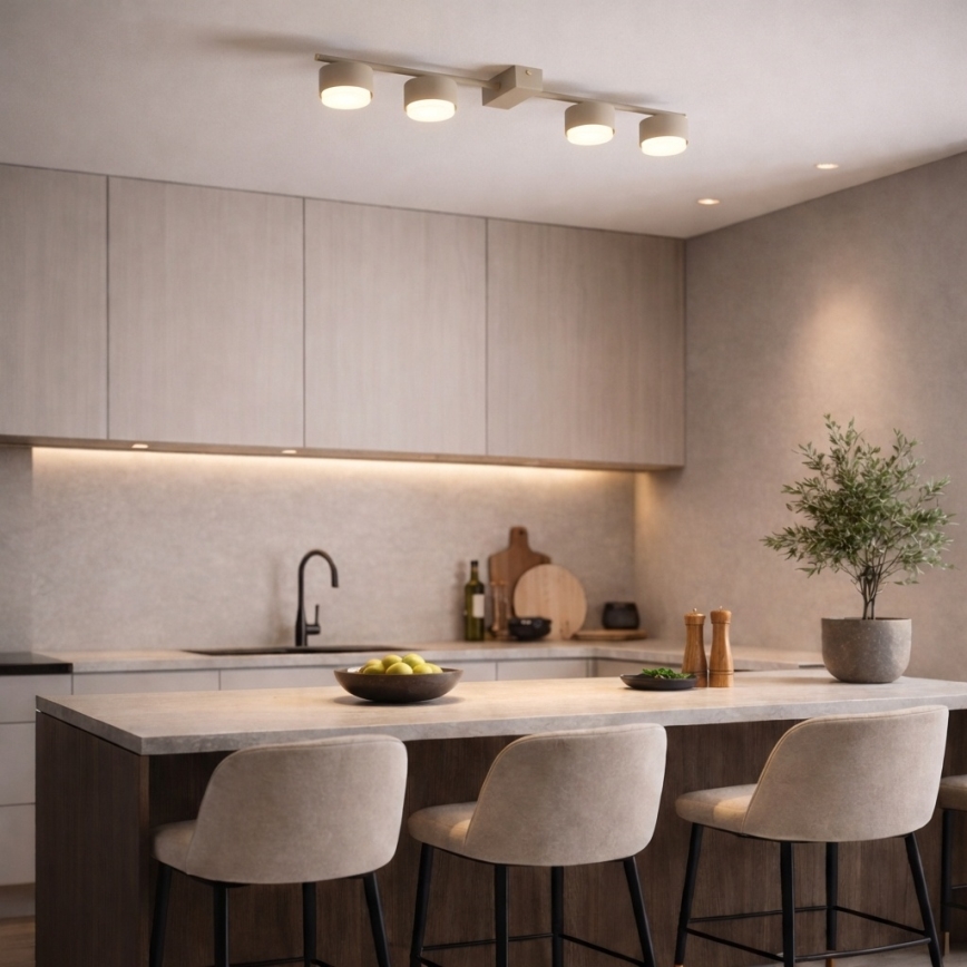 Brilagi - LED Bodové svietidlo MONO 4xGX53/30W/230V béžové