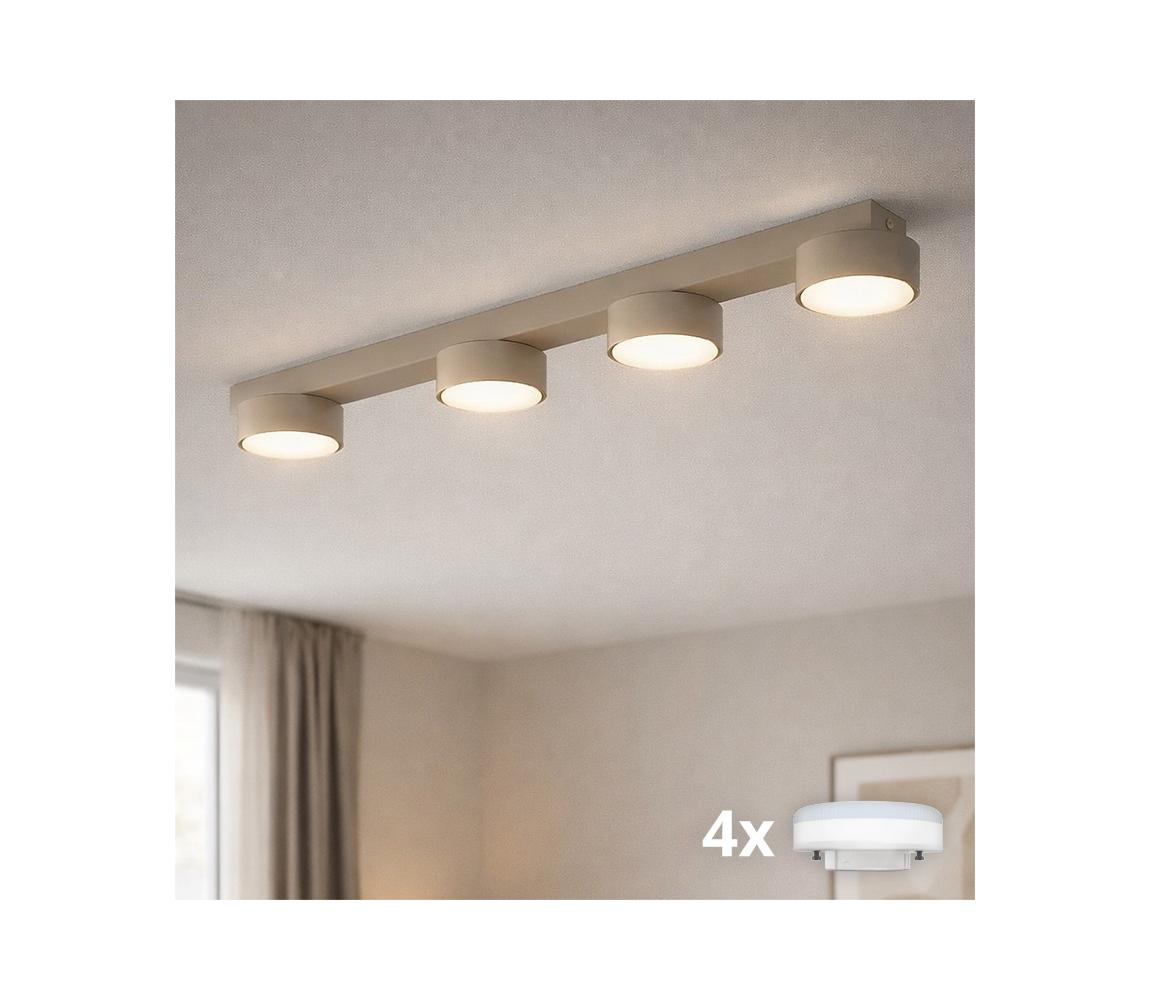 Brilagi - LED bodové svietidlo MONO 4xGX53/30W/230V béžové 90-006B