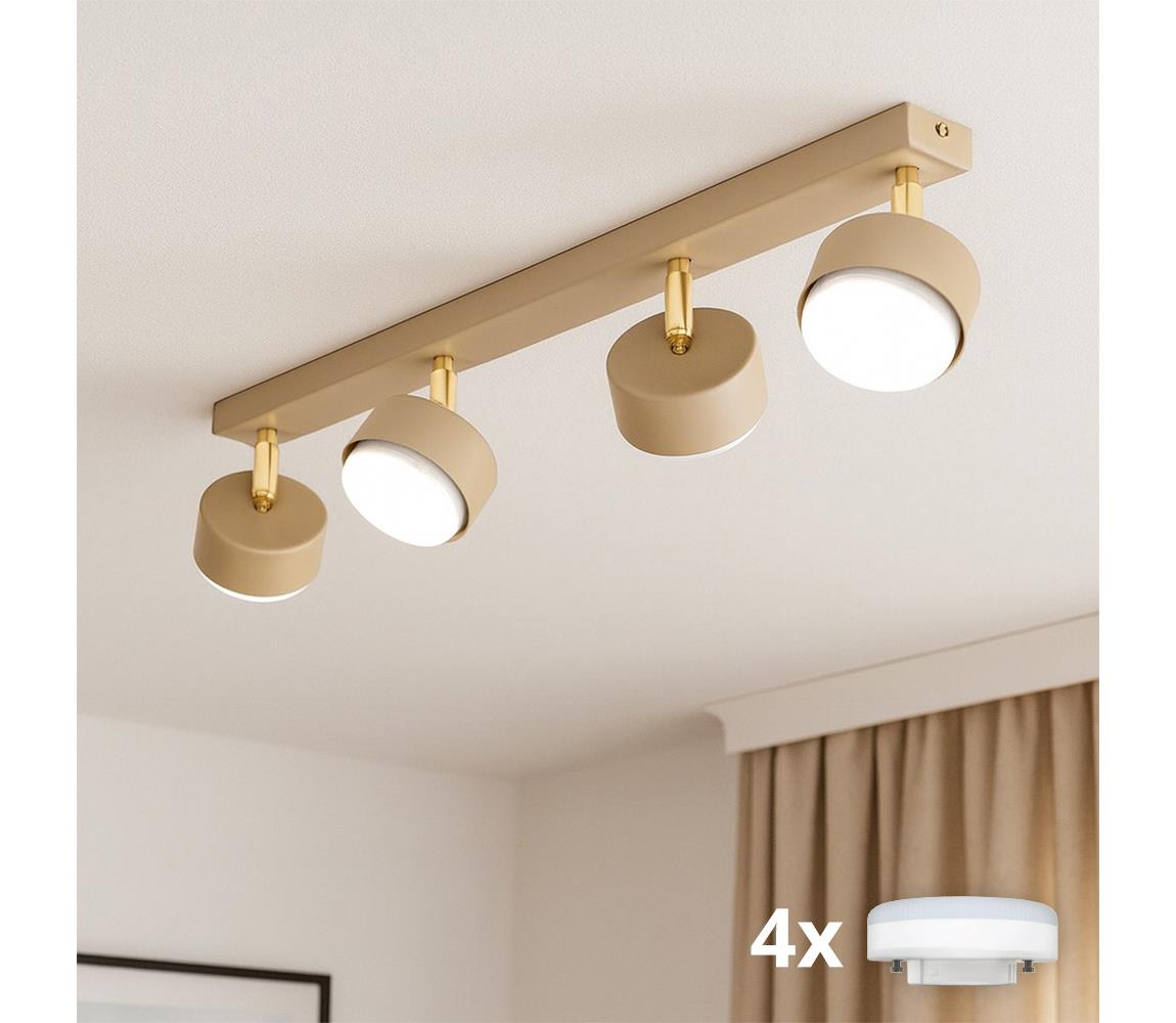 Brilagi - LED bodové svietidlo MONO 4xGX53/30W/230V béžové 90-012B