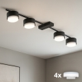 Brilagi - LED bodové svietidlo MONO 4xGX53/30W/230V čierna