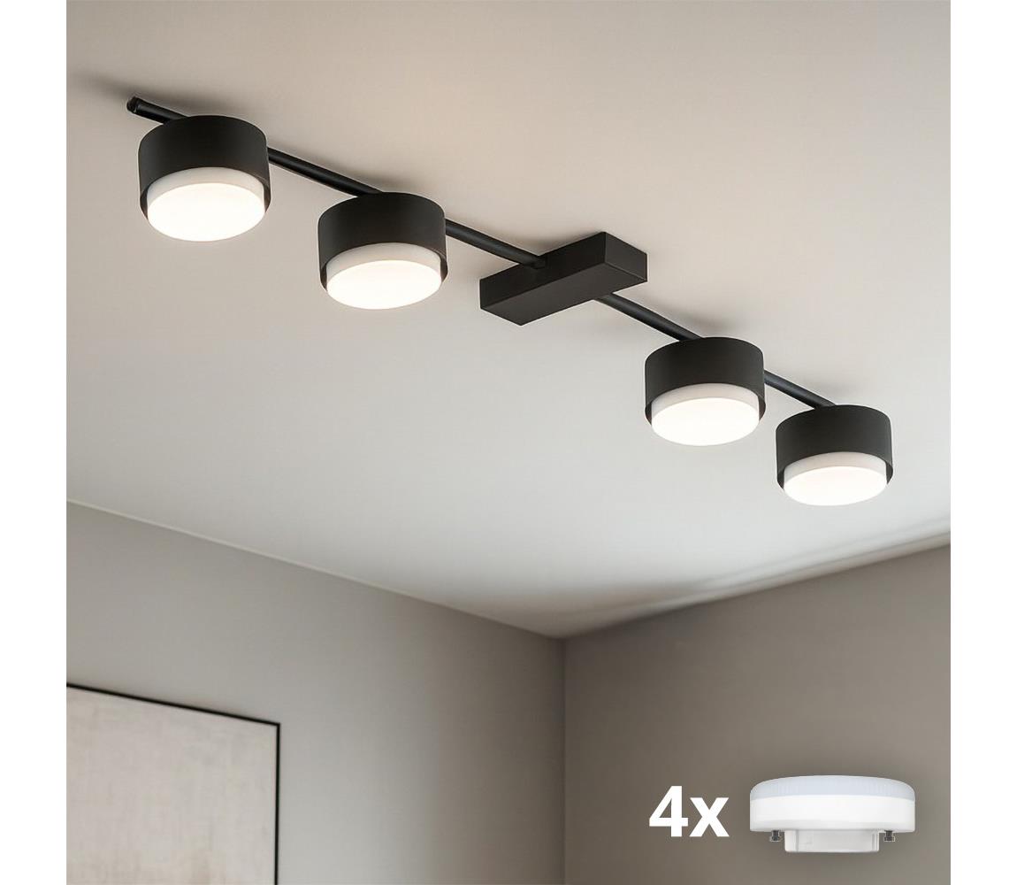 Brilagi - LED bodové svietidlo MONO 4xGX53/30W/230V čierna 89-003B