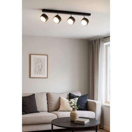 Brilagi - LED bodové svietidlo MONO 4xGX53/30W/230V čierna