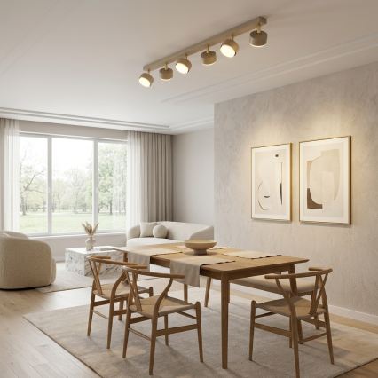 Brilagi - LED Bodové svietidlo MONO 6xGX53/30W/230V béžová/zlatá
