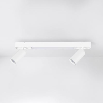 Brilagi - LED Bodové svietidlo SELE 2xGU10/30W/230V + LED/15W biela