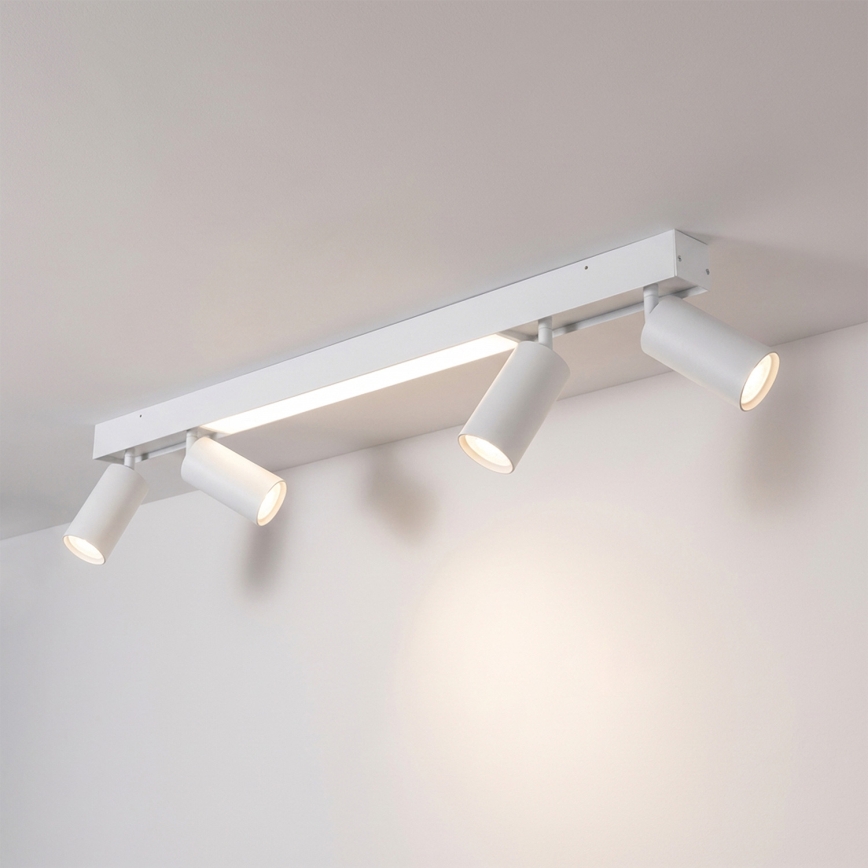 Brilagi - LED bodové svietidlo SELE 4xGU10/30W/230V + LED/20W biela
