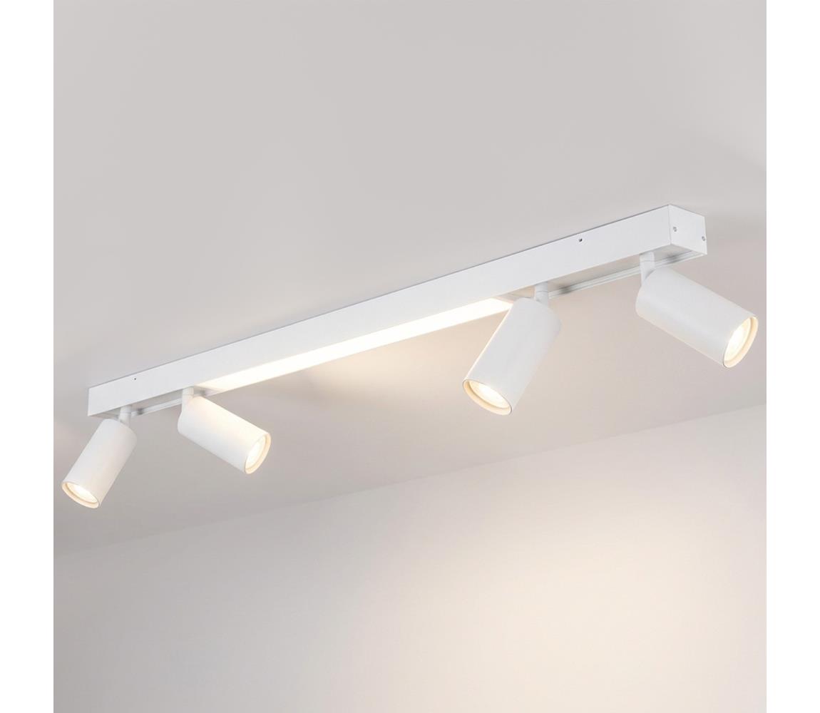Brilagi - LED Bodové svietidlo SELE 4xGU10/30W/230V + LED/25W biela WO-LEDSELE120-01-OEM