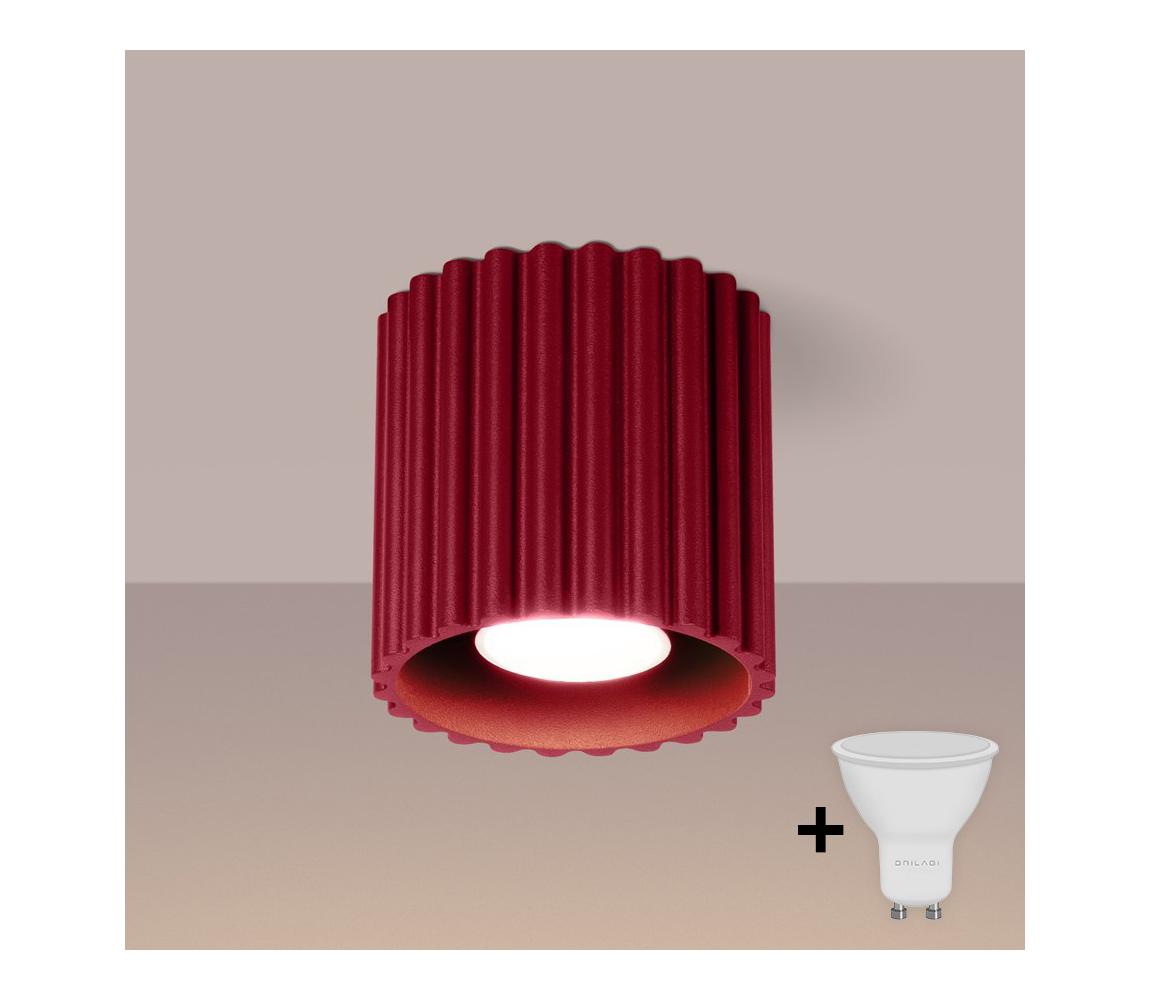 Brilagi - LED bodové svietidlo SFERA 1xGU10/10W/230V pr. 10 cm bordová BR.1819