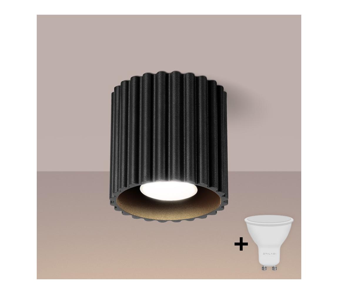 Brilagi - LED bodové svietidlo SFERA 1xGU10/10W/230V pr. 10 cm čierne BR.1784