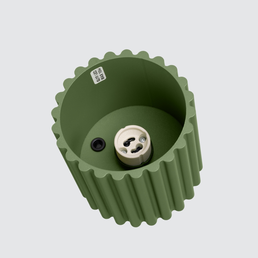 Brilagi - LED bodové svietidlo SFERA 1xGU10/10W/230V pr. 10 cm zelené