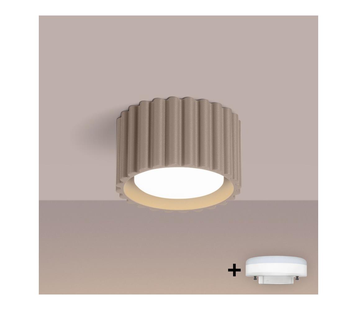 Brilagi - LED bodové svietidlo SFERA 1xGX53/30W/230V priemer 10 cm taupe BR.1817